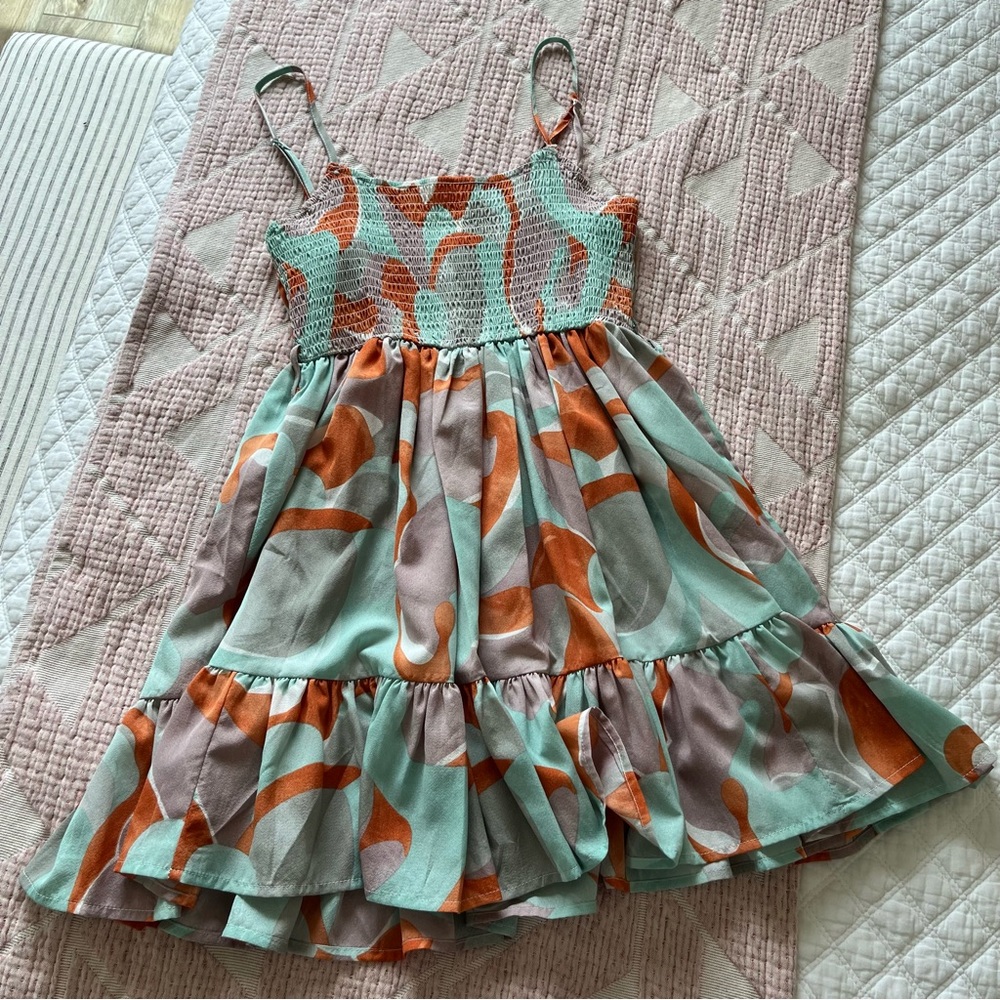 Orange Sundress